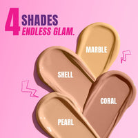 Elle18 Get Even Concealer, Marble, Buildable Coverage Concealer, Covers Dark Spots, Under-eye & Fine Lines, Crease Resistant, Infused with Niacinamide| 5.4ml