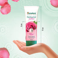 Himalaya Natural Glow Rose Face Wash, 100ML INDIA