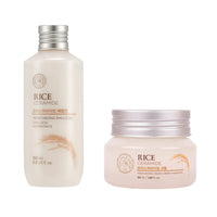 The Face Shop Rice & Ceramide Intense Moisturizing Combo | With Rice Extract for Brightening & Ceramide for Skin Barrier Repair | Korean Skincare