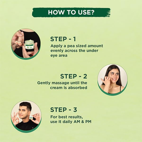 Bella Vita Organic Dark Spots Removal Combo with NicoLips Lip Scrub Balm Brightening Dark Lips for Men and Women (20gm) - Under Eye Cream for Dark Circles for Women & Men with Vitamin E (20gm)