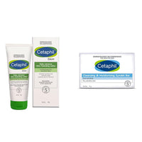 Cetaphil Daily Advance Ultra Hydrating Lotion, 100g and Cetaphil Cleansing And Moisturising Syndet Bar, 75g