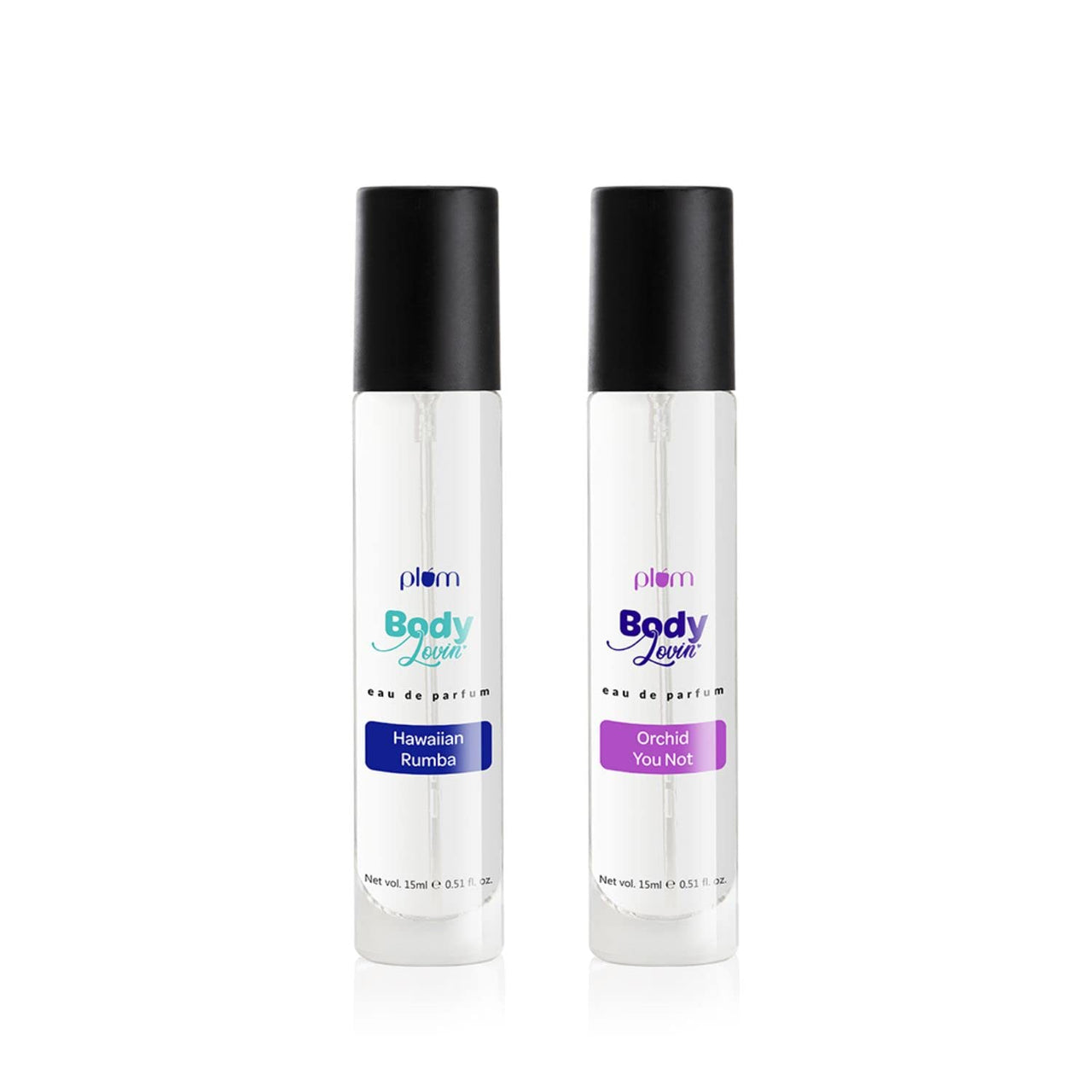 Plum Bodylovin' Hawaiian Rumba Eau De Parfum Spray, 15Ml & Orchid-You-Not Eau De Parfum Spray, 15Ml For Women