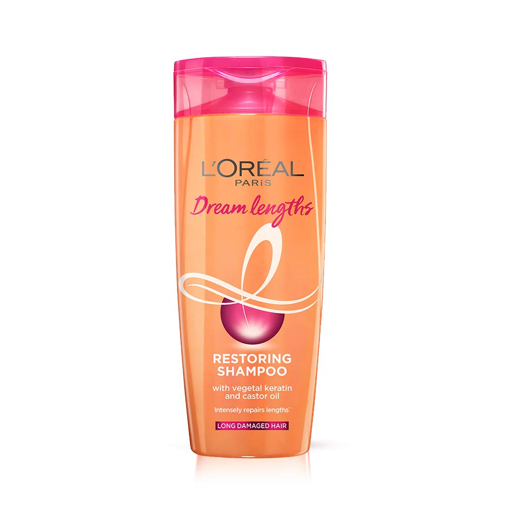 L'Oréal Paris Revitalift 1.5% Hyaluronic Acid Face Serum, 15 ml & L'Oreal Paris Dream Lengths Shampoo, 396 ml (HESDL360-00)