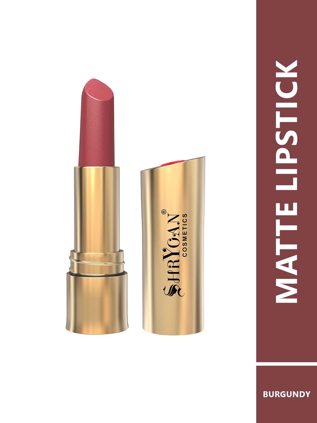Shryoan Women's Long Lasting Non-Transfer Matte Lipstick| Smudge & Waterproof Lipstick With 24 Hr Stay (Shade 17)