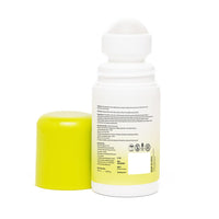 mCaffeine 5% AHA Underarm Roll On with Green Tea, 5% Lactic Acid & Mandelic Acid| 48H Odour Control | Prevents Darkness & Pigmentation, Kills Bacteria, Alcohol & Aluminum Free for Men and Women - 50ml