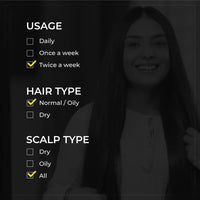 Vedix Taritha Anti Dandruff Shampoo For Women | No Sulphate Ayurvedic Shampoo For Normal Oily Hair | 100 ml