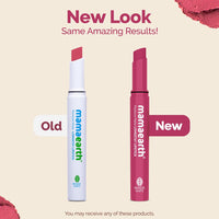 Mamaearth Moisture Matte Longstay Lipstick With Avocado Oil & Vitamin E For 12 Hour Long Stay- 10 Pink Lemonade - 2G