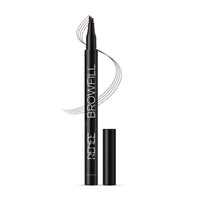 RENEE Browfill Eyebrow Pen - Brown | Waterproof & Smudge-Proof | One Swipe Application | Micro Precision | Natural & Long-Lasting Finish | For Denser & Fuller Eyebrows | Easy to Use | Cruelty-Free