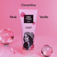 Cos-IQ Emily In Paris Body Wash for Women, 24/7 Shower Fresh with Long Lasting Scent | Emily's Enchante Collection | Glowing Skin, Paraben Free & 100% Soap Free | Floral Woody Musk Scent | 200ml