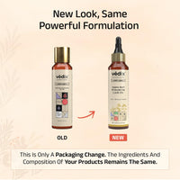 Vedix Customized Ayurvedic Men's Hair Oil for Growth - Vapra Root Stimulating Oil With Onion, Bhringraj, Valerian - For Dry Scalp & Wavy Hair - 100ml