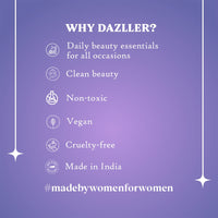 Dazller Eyeshadow 10-in-1 Palette,10g, DES6, Velvety Texture, No Patchiness, Easy blending, with Sponge-Brush Applicator (Multicolor)
