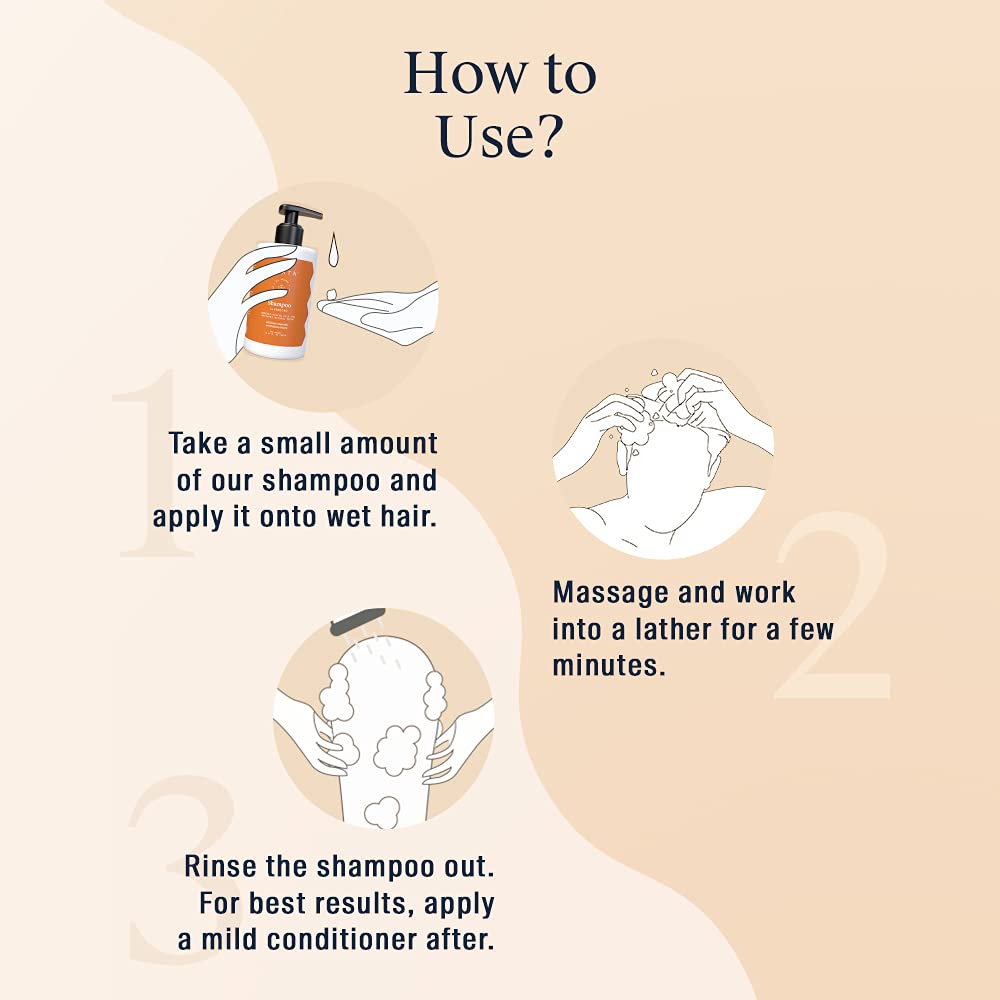 Arata Natural Oil Control Cleansing Shampoo With Maple, Sugarcane & Blueberry Extracts For Women & Men | All-Natural, Vegan & Cruelty-Free, 300 ML