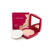 Lakmé 9 To 5 Weightless Mousse Foundation Mini, For All Skin,Beige Vanilla, Natural Matte Finish Cream Foundation, Long Lasting Full Coverage Face Makeup, 6g & Face It Compact, Pearl, 9g