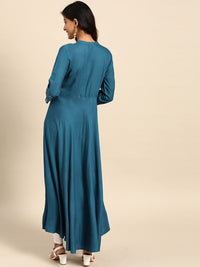 Rapsodia Women's  Rayon Anarkali Kurta