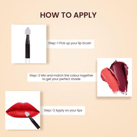 Shopaarel Rich Color Lip Satin Palette, Makeup Set