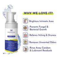 Mannlich Anti Chafing Cream for Men, Anti-Rash Cream for Intimate Areas, Reduces Inner Thigh Rashes from Sports and Fitness Activities (50 ml) & Intimate Foaming Wash (150 ml) pH Balanced, 1% Salicylic & Lactic Acid, Dermatologically Tested