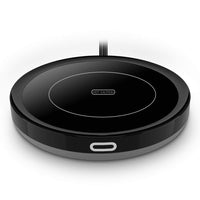 Smart Coffee Warmer, BESTINNKITS Auto On/Off Gravity-Induction Mug Warmer for Office Desk Use, Candle Wax Cup Warmer Heating Plate (Up to 131F/55C) (Black) Black