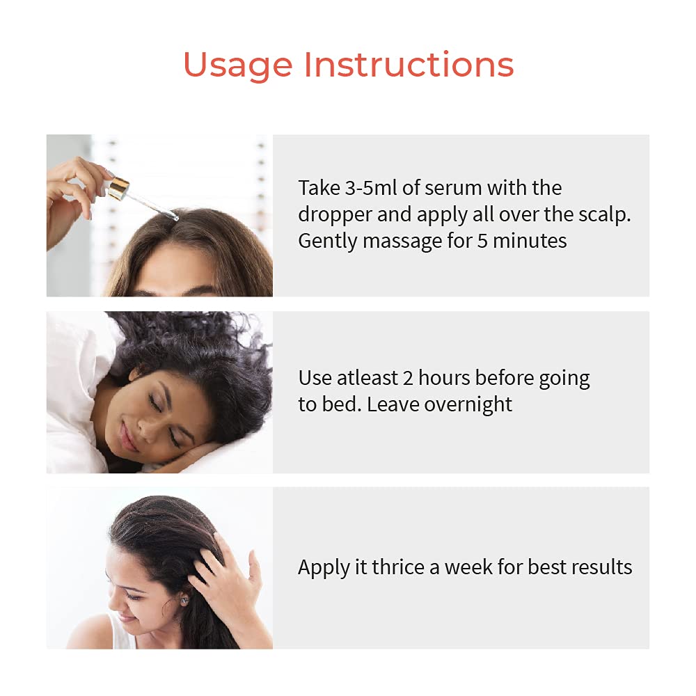 Vedix Hair Serum, Prachay Customized Ayurvedic Hair Serum For Women & Men, With Green Tea, Ginseng & Moringa For Moderate Hair Fall, Reduces Hair Fall - 30 Ml (Packing May Vary, 100 Gm)