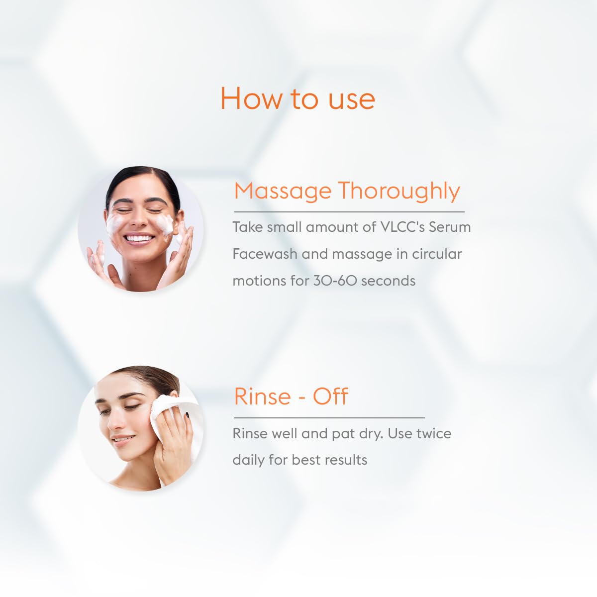 VLCC Serum Facewash - 100ml | with Vitamin C Serum Rich in Antioxidants & Meyer Lemon to Reduce Hyperpigmentation & Bright Glow | Dermatologically Tested