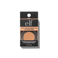 e.l.f. Putty Color-Correcting Eye Brightener, Natural Under-Eye Brightener & Primer Cream Reduces Appearance Of Dark Circles, Vegan & Cruelty-Free, Light And Medium,1 Count
