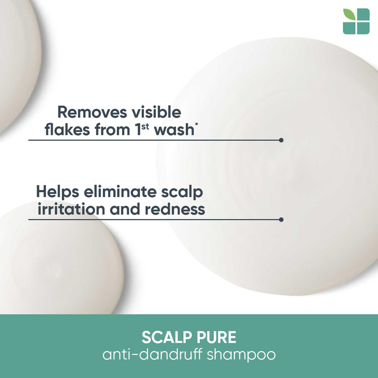 Biolage Professional Scalppure Anti-Dandruff Shampoo and Conditioner Combo, Removes Visible Flakes from 1st Use, Enriched with Bergamot, 2 Step Haircare Combo, Cruelty-Free, 200ml + 98g