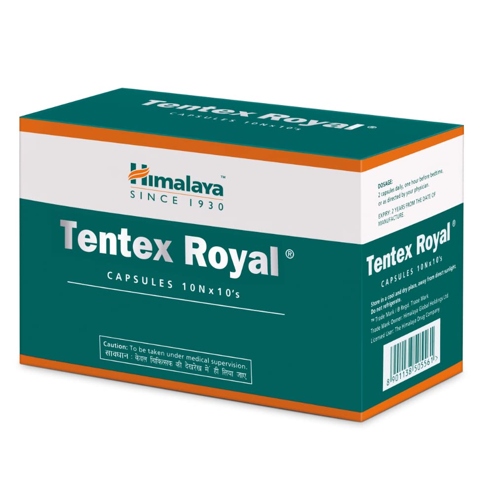 Himalaya Tentex Royal Capsules - 10 Capsules