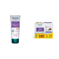 Himalaya Diaper Rash Cream,100gm & Himalaya Gentle Baby Soap Value Pack, 4 * 75g