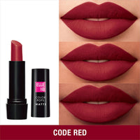 Elle 18 Color Pop Matte Lip Color, P24, Pink Show, 4.3g & Color Pop Matte Lip Color, R33, Code Red, 4.3g