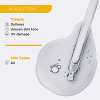 The Man Company 40% Vitamin C Face Serum With Hyaluronic Acid | Boosts Collagen | Glowing & Brightening Skin | Soft, Smooth & Supple | All Skin Types - 30ml