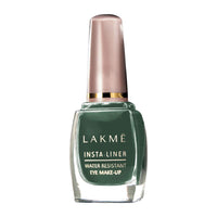Lakmé Insta Shimmery Eye Liner, Golden, 9 Ml And Insta Eye Liner, Green Gel, 9 Ml