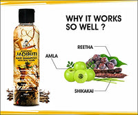 Urbangabru Natural Shampoo for Men & Women - Ayurvedic Jadibuti Hair Shampoo for Hair Fall & Regrowth, Strengthening | Natural Herbs Amla, Reetha, Shikakai (200 ML)