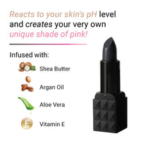 Iba Must Have Black to Pink PH Lipstick, 3.5g | Moisturizing & Long Lasting | Glossy Finish | Enriched with Vitamin E & Argan | Halal Certified & Vegan Makeup
