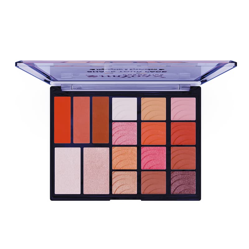 Shryoan Shape Your Face Eyeshadow and Highlighter| Enhancing, and Illuminating Your Features, Makeup Set for Stunning Eyes and Highlights (32g)