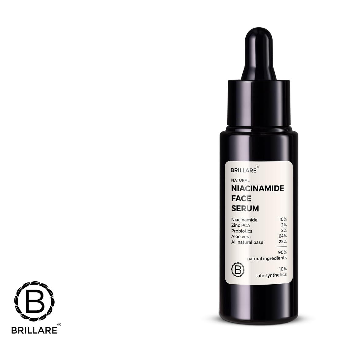 BRILLARE 10% Niacinamide Serum for Smooth, Glowing Skin 30 ml