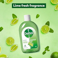 Dettol Liquid Disinfectant Lime Fresh, 550ml - Pack of 3