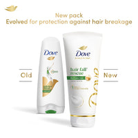 Dove Hair fall^ Rescue 1-min Conditioner with Bio-Protein Care and Amino Protein for weak and breakage prone hair,for upto 72 hours* of effortlessly detangled, stronger hair | 175ml
