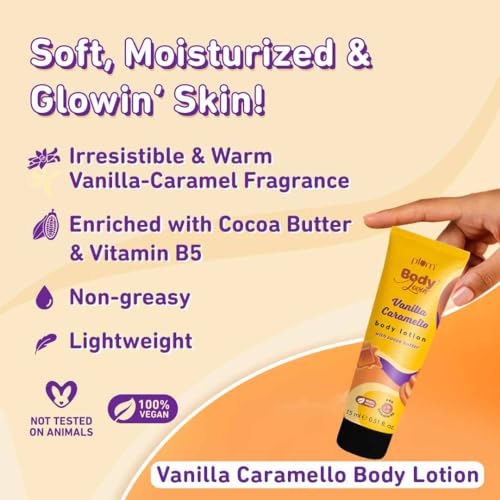 Plum Unisex Head To Toe Travel Kit | Hawaiian Rumba Shower Gel | Coconut Milk & Peptides Shampoo | Vanilla Caramello Body Lotion | Travel Friendly Personal Care Set