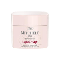 Mitchell USA Flawless Lighten Up Smooth Radiance Clarifying Day Cream – 50g with Peony Flower Extracts, Seaweed Extracts & Niacinamide | Korean-inspired Day Cream | Non-Greasy Moisturizer for Deep Hydration, Anti-Aging & Glowing Skin | Day Cream for All S