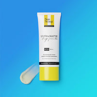 SunScoop Ultra Matte Dry Touch Sunscreen SPF 50 PA+++ |Matte Finish | Zinc Oxide & 0.1%ww Salicylic Acid for Oily Acne Prone Skin | Broad Spectrum, Non Comedogenic & No White Cast|For Women & Men-45gm