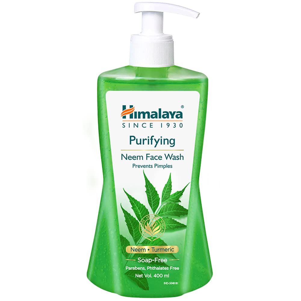Himalaya Purifying Neem Face Wash, 400 ml & Himalaya Herbals Cocoa Butter Intensive Body Lotion, 400ml