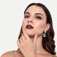 FeMent Clean Beauty Matte Liquid Lipstick For Women, Highly Pigmented, Long Lasting, TransferProof, Lip Makeup, Smudge Proof - 6.5 ML (GOAT)