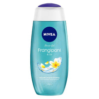 NIVEA Travel Small Pack Combo - (Body Milk 120ml & Frangipani & Oil Body Wash125 ml)