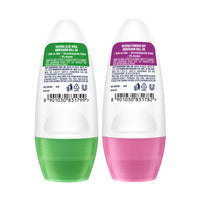 Rexona Aloe Vera Underarm Roll On Deodorant for Women, 50ml and Powder Dry Underarm Roll On Deodorant for Women, 50ml