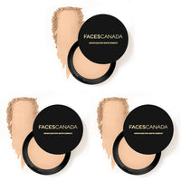 FACESCANADA Weightless Stay Matte Finish Compact Powder - Beige, 9 G | Non Oily Matte Look | Evens Out Complexion | Hides Imperfections | Blends Effortlessly | Pressed For All Skin Types
