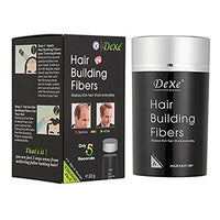 Dexe Classic Necessity Easy to Use Lose Hair Building Fibres 22g, Black