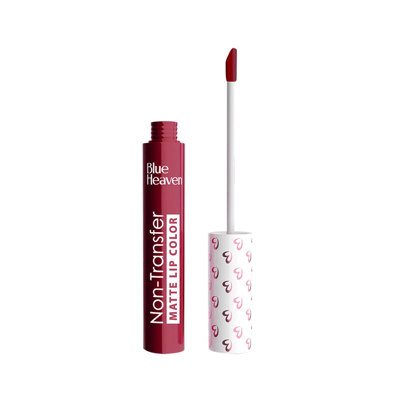 Blue Heaven Non Transfer Lip Color | Liquid lipstick Waterproof & Smudge Proof | Intense Pigment | Long-Lasting upto 8hr | Matte Finish with Hydrating Formula | 203 | 3GM