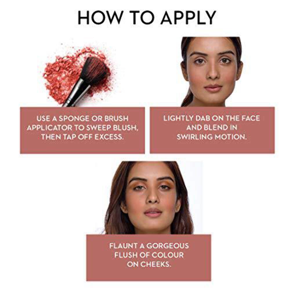 SUGAR Cosmetics Contour De Force Mini Blush for Face | Face Blusher for Face Makeup | Smooth Texture | Matte & Blendable | Paraben & Cruelty Free | 4gm | 02 Pink Pinnacle (Deep Rose Blush)