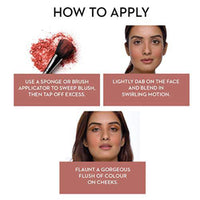 SUGAR Cosmetics Contour De Force Mini Blush for Face | Face Blusher for Face Makeup | Smooth Texture | Matte & Blendable | Paraben & Cruelty Free | 4gm | 02 Pink Pinnacle (Deep Rose Blush)