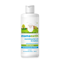 Mamaearth Bathing Bar For Babies - Pack Of 4&Mamaearth Nourishing Baby Hair Oil, With Almond & Avocado Oil - 200 Ml