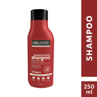 ORGATRE Damage Repair Shampoo - 250ml | For Rough, Dull & Damaged Hair | Protein & Hydrolyzed Collagen | Stronger, Vibrant Hair | SLS-Free | For Men & Women